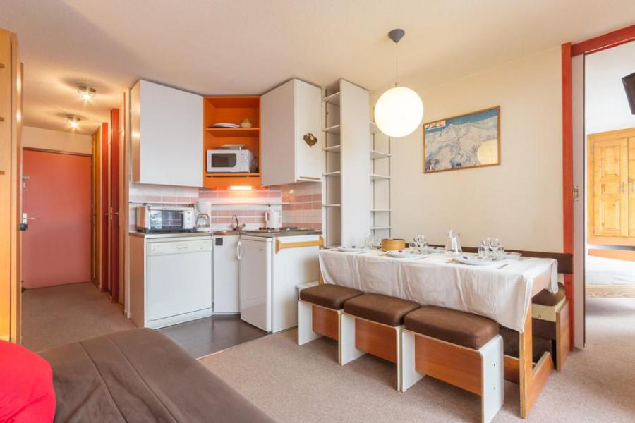 Rent in ski resort 2 room apartment 5 people (117) - Résidence le Valaisan I - La Rosière - Living room