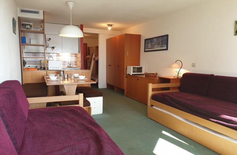 Аренда на лыжном курорте Квартира студия со спальней для 4 чел. (108) - Résidence le Valaisan I - La Rosière - Салон