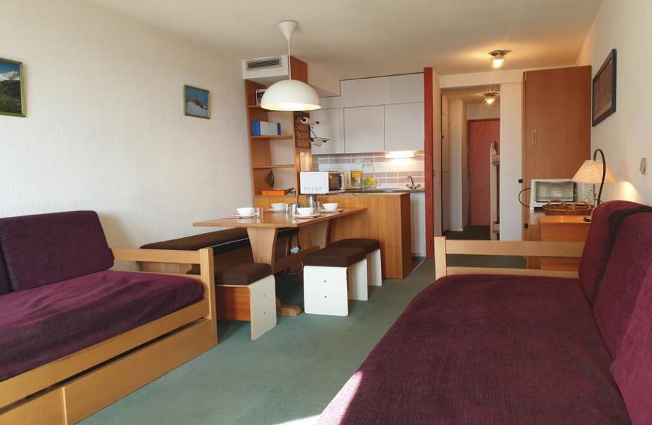 Аренда на лыжном курорте Квартира студия со спальней для 4 чел. (108) - Résidence le Valaisan I - La Rosière - Салон