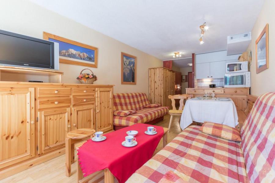 Аренда на лыжном курорте Квартира студия со спальней для 4 чел. (112) - Résidence le Valaisan I - La Rosière - Салон