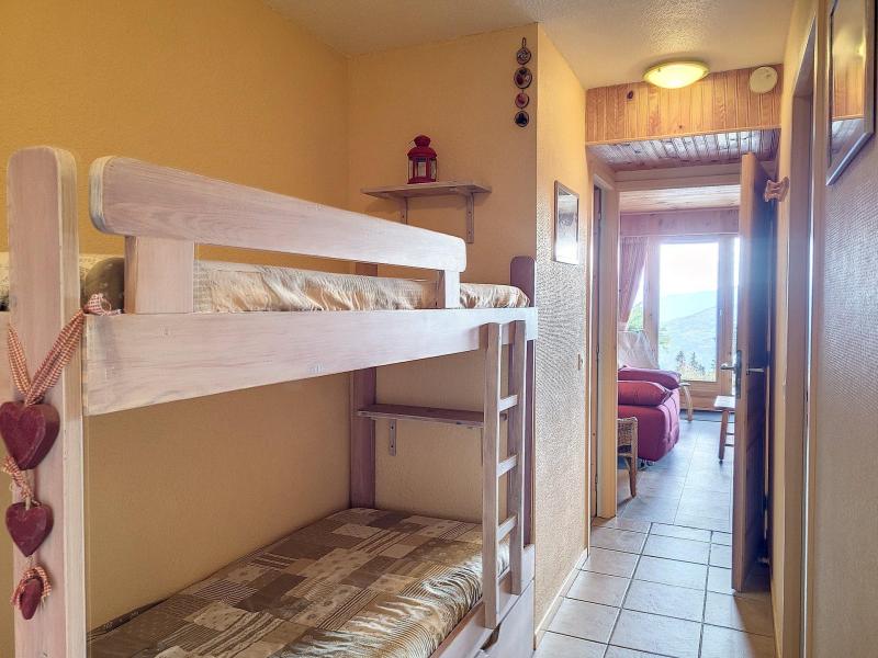 Rent in ski resort 2 room apartment sleeping corner 6 people (B04) - Résidence les Balcons de la Tarentaise - La Rosière - Bunk beds