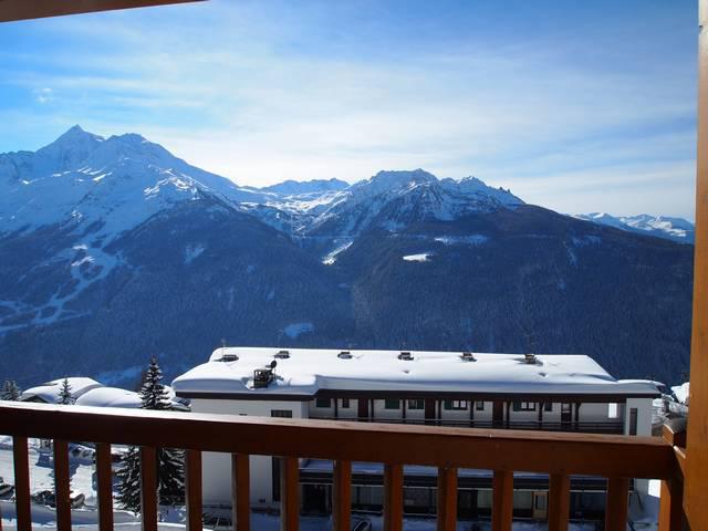 Alquiler al esquí Estudio -espacio montaña- para 4 personas (23) - Résidence les Vertes Années - La Rosière - Terraza