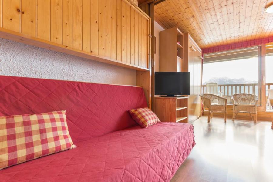 Skiverleih Studio Schlafnische 4 Personen (23) - Résidence les Vertes Années - La Rosière - Wohnzimmer