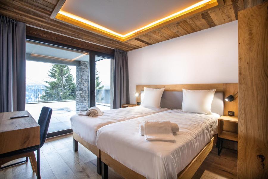 Rent in ski resort 3 room apartment cabin 8 people (2) - Résidence Orée Du Bois - La Rosière - Bedroom