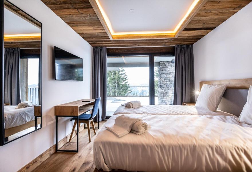 Rent in ski resort 3 room apartment cabin 8 people (2) - Résidence Orée Du Bois - La Rosière - Bedroom