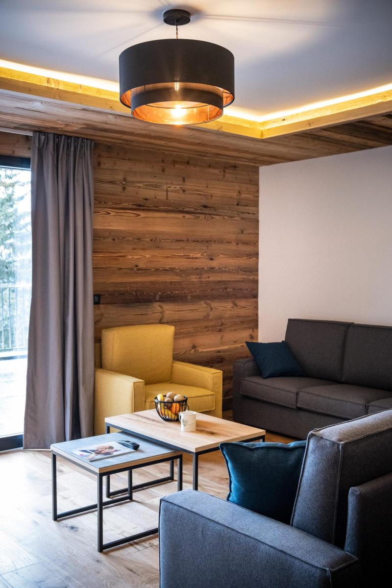 Soggiorno sugli sci Appartamento 6 stanze con cabina per 12 persone (1) - Résidence Orée Du Bois - La Rosière - Soggiorno