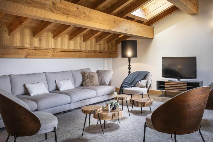 Аренда на лыжном курорте Апартаменты дуплекс 7 комнат 14 чел. (P3) - Résidence Perdrix - La Rosière - Салон
