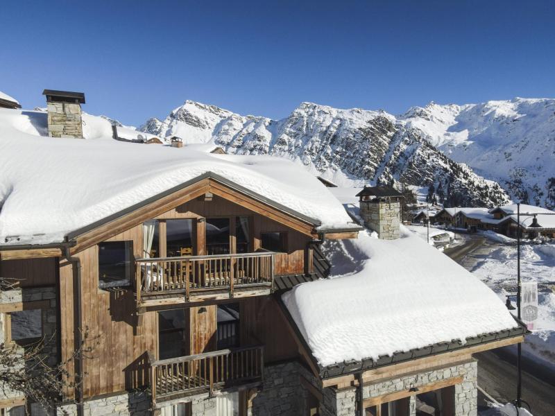 Ski verhuur Résidence Perdrix - La Rosière - Buiten winter