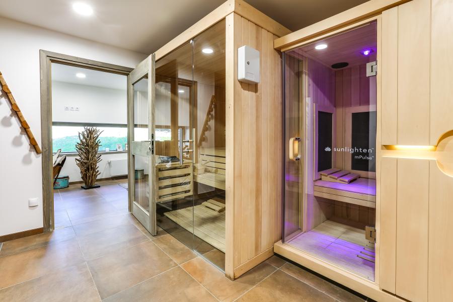 Rent in ski resort Résidence Terresens Le Hameau de Barthélémy - La Rosière - Sauna