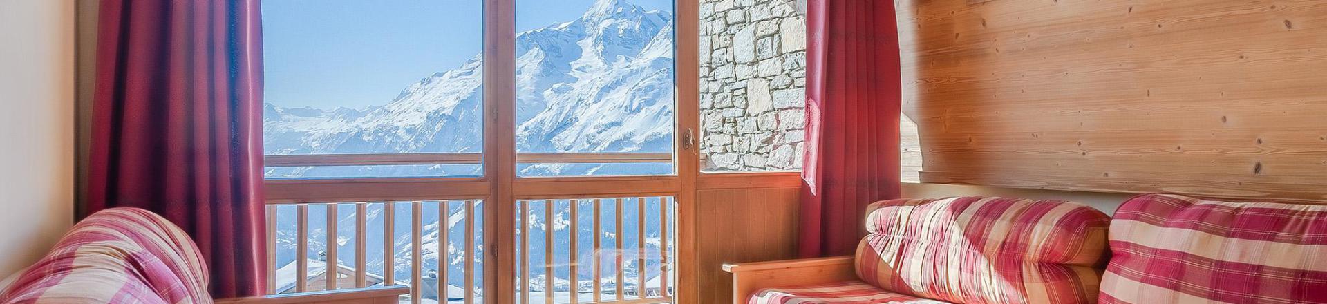 Аренда на лыжном курорте Апартаменты 2 комнат  2-4 чел. - Les Balcons de la Rosière - La Rosière - апартаменты