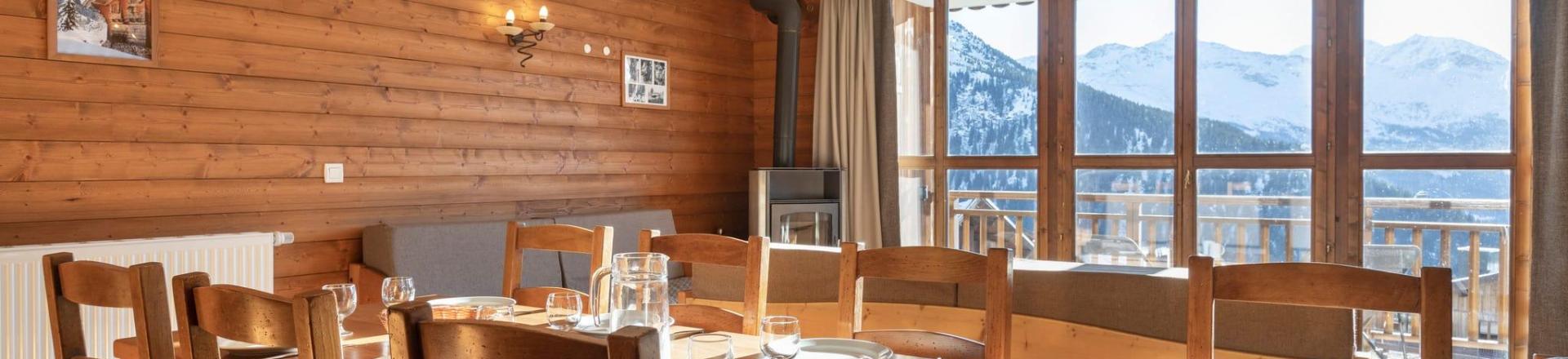 Rent in ski resort 6 room apartment 10-12 people - Les Balcons de la Rosière - La Rosière