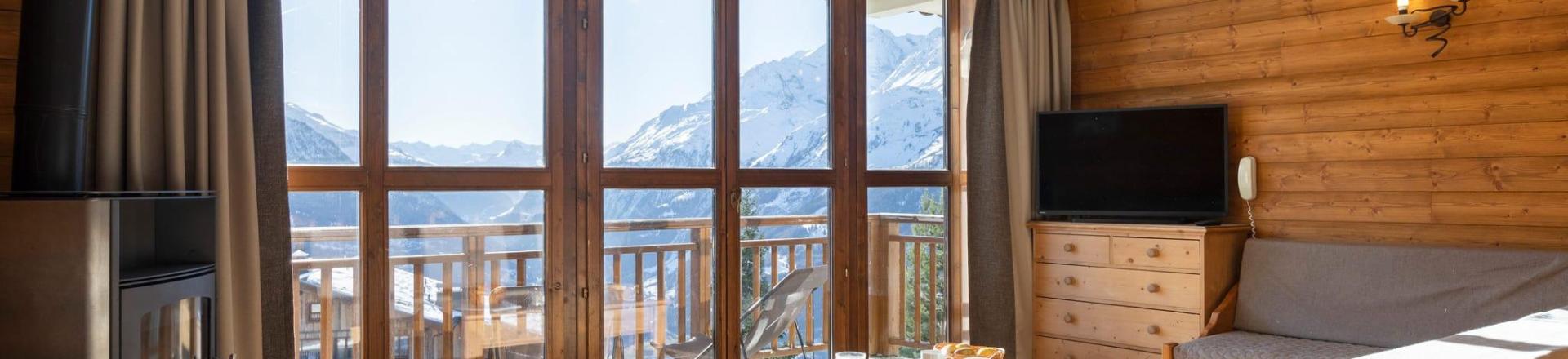 Rent in ski resort 6 room apartment 10-12 people - Les Balcons de la Rosière - La Rosière