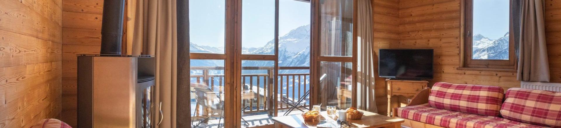 Rent in ski resort 6 room apartment 10-12 people - Les Balcons de la Rosière - La Rosière