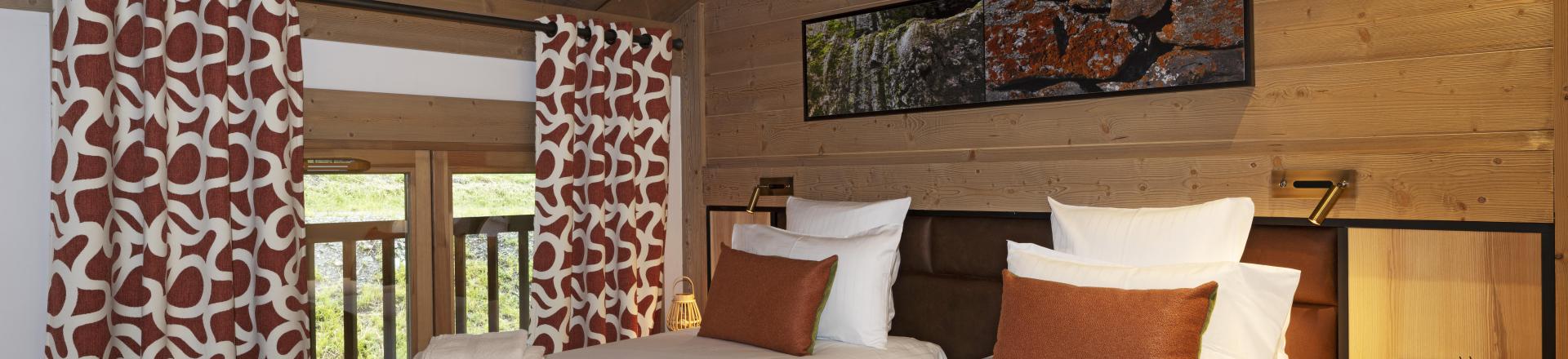Аренда на лыжном курорте Апартаменты 4 комнат 8 чел. - Résidence Alpen Lodge - La Rosière - Комната