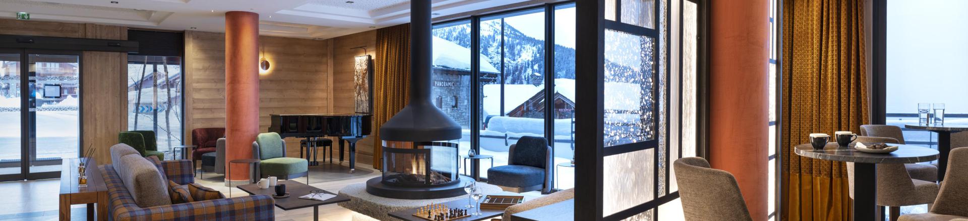 Location au ski Résidence Alpen Lodge - La Rosière - Réception