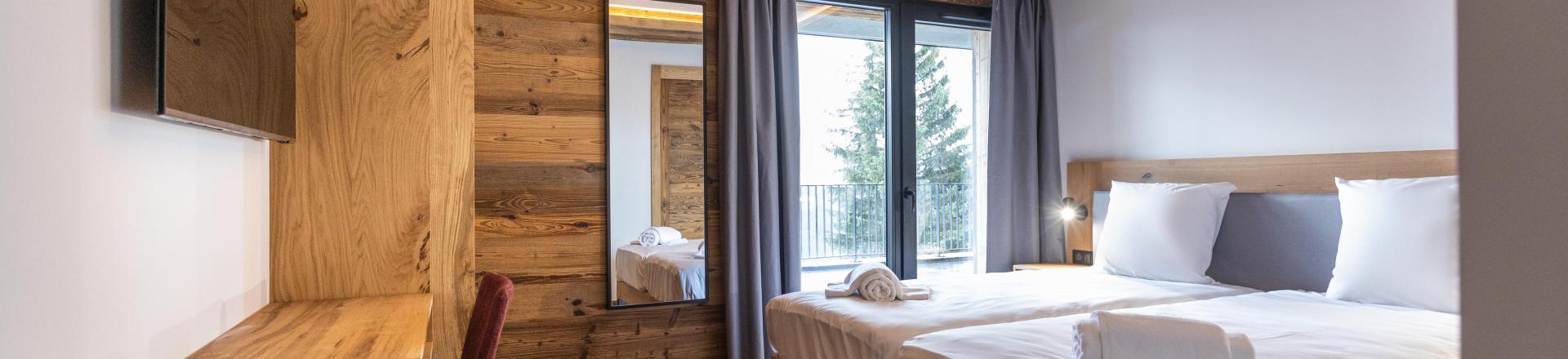 Аренда на лыжном курорте Апартаменты дуплекс 4 комнат кабин 12 чел. (1) - Résidence l'Orée du Bois - La Rosière - Комната