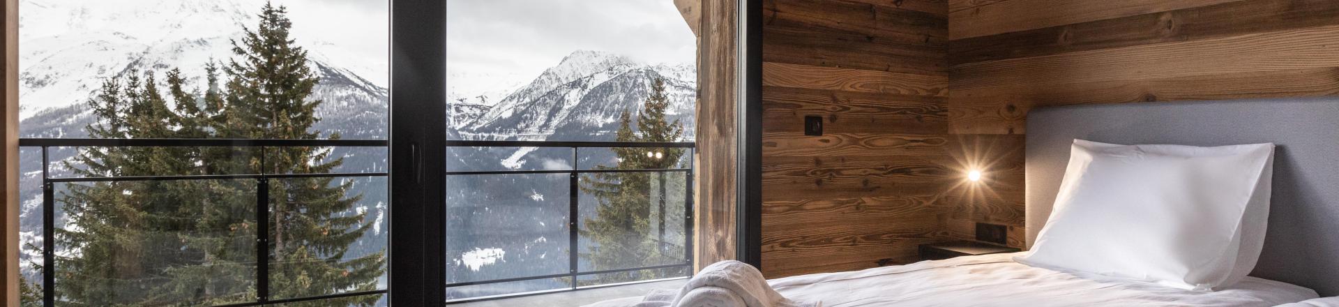 Rent in ski resort 6 room apartment cabin 14 people (5) - Résidence l'Orée du Bois - La Rosière - Bedroom