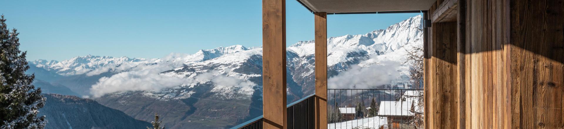 Ski verhuur Appartement 6 kabine kamers 15 personen (4) - Résidence l'Orée du Bois - La Rosière - Buiten winter