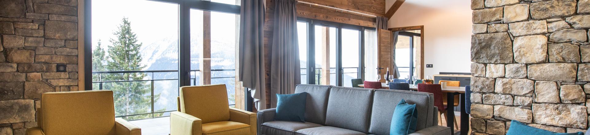 Alquiler al esquí Apartamento 6 piezas cabina para 14 personas (5) - Résidence l'Orée du Bois - La Rosière - Estancia