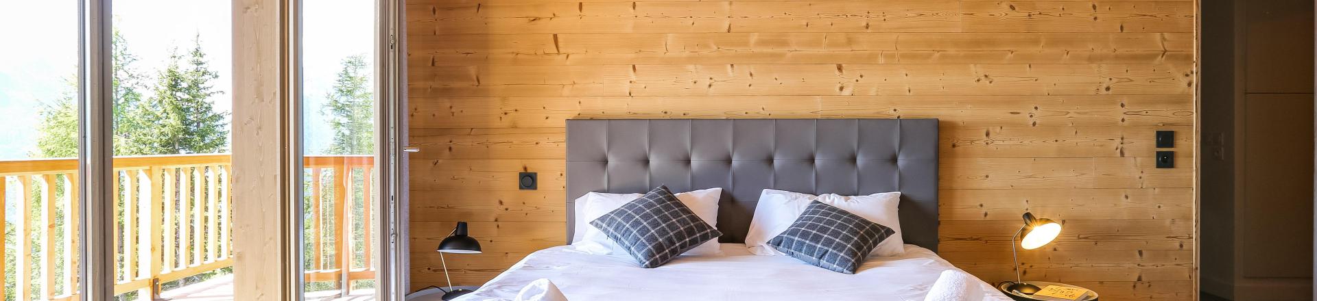Location au ski Résidence le Hameau de Barthélémy - La Rosière - Chambre