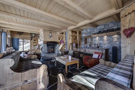 Аренда на лыжном курорте Шале дуплекс 8 комнат 15 чел. - Chalet Gélinotte - La Rosière - Салон