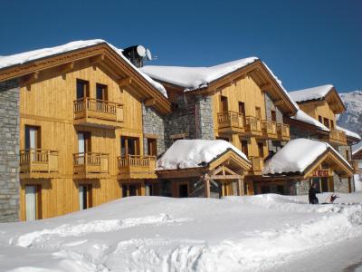 Location au ski Chalet le Refuge la Rosière - La Rosière - Extérieur hiver
