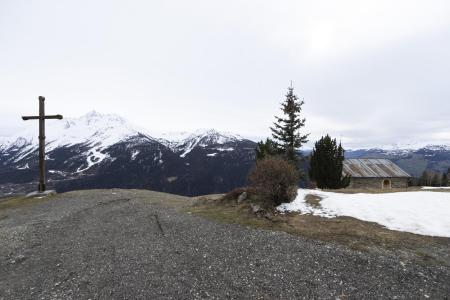 Ski verhuur Appartement 4 kamers 8 personen (1) - L'Arpitan - La Rosière - Balkon