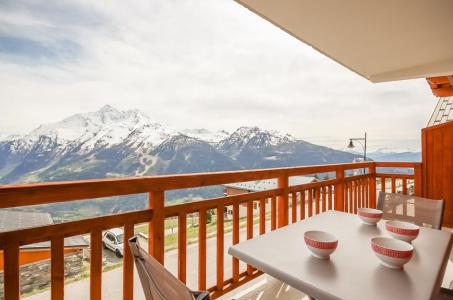 Skiverleih 2-Zimmer-Berghütte für 6 Personen (5) - La Résidence les Arolles - La Rosière - Terrasse