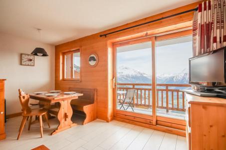 Ski verhuur Appartement 2 kamers bergnis 6 personen (5) - La Résidence les Arolles - La Rosière - Woonkamer