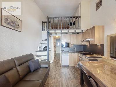 Ski verhuur Appartement 2 kamers mezzanine 6 personen (311) - La Résidence les Bouquetins - La Rosière - Woonkamer