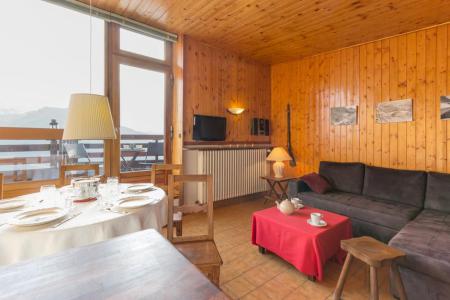 Ski verhuur Appartement 2 kamers 6 personen (33) - La Résidence les Chavonnes - La Rosière - Woonkamer