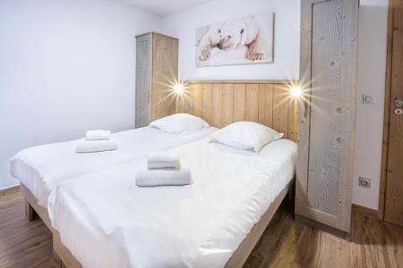 Skiverleih 3-Zimmer-Appartment für 6 Personen (306) - Le Roc Noir - La Rosière - Schlafzimmer