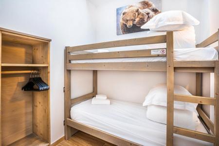 Skiverleih 4 Zimmer Maisonettewohnung für 7 Personen (401) - Le Roc Noir - La Rosière - Schlafzimmer