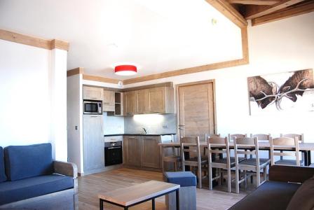 Rent in ski resort 5 room duplex apartment 10 people (202) - Le Roc Noir - La Rosière - Living room