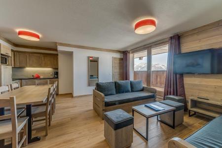 Ski verhuur Appartement 3 kamers 8 personen (301) - Le Roc Noir - La Rosière - Woonkamer