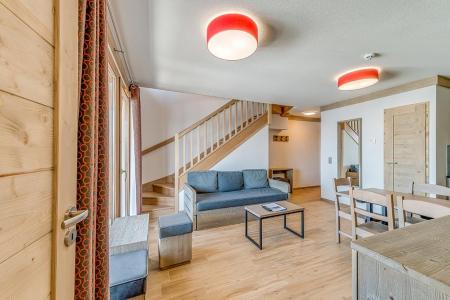 Ski verhuur Appartement duplex 3 kabine kamers 7 personen (403) - Le Roc Noir - La Rosière - Woonkamer