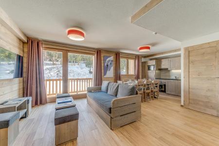 Ski verhuur Appartement duplex 4 kamers 10 personen (406) - Le Roc Noir - La Rosière - Woonkamer