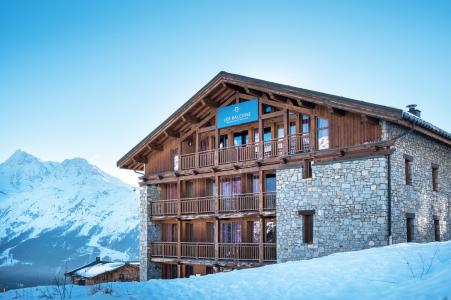 Rent in ski resort Les Balcons de la Rosière - La Rosière - Winter outside