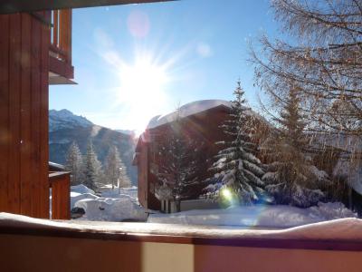 Rent in ski resort 2 room apartment 4 people (214) - Les Hauts de la Rosière - La Rosière - Winter outside