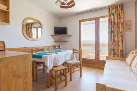 Ski verhuur Studio bergnis 4 personen (410) - Les Hauts de la Rosière - La Rosière - Woonkamer