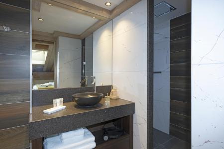 Skiverleih 5-Zimmer-Appartment für 10 Personen - Résidence Alpen Lodge - La Rosière - Badezimmer