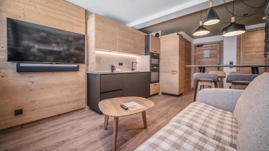 Skiverleih 2 Zimmer Appartement für 2-4 Personen - Résidence Hôtelière Sky - La Rosière - Kochnische