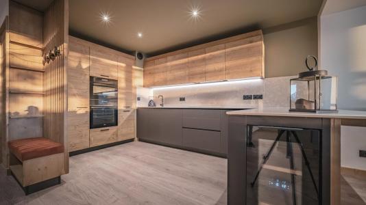 Alquiler al esquí Apartamento cabina 3 piezas para 10 personas (201) - Résidence Hôtelière Sky - La Rosière - Cocina