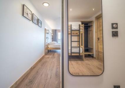 Ski verhuur Appartement duplex 3 kamers 6 personen (106) - Résidence Hôtelière Sky - La Rosière - Woonkamer