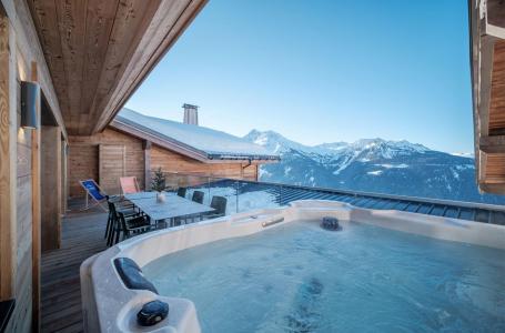 Ski verhuur Appartement duplex 3 kamers 6 personen (511) - Résidence Hôtelière Sky - La Rosière - Terras