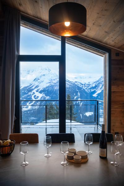 Rent in ski resort 5 room duplex apartment 10 people (6) - Résidence l'Orée du Bois - La Rosière - Table