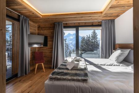 Skiverleih 6-Zimmer-Holzhütte für 15 Personen (4) - Résidence l'Orée du Bois - La Rosière - Schlafzimmer