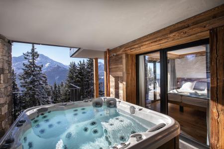 Skiverleih 6-Zimmer-Holzhütte für 15 Personen (4) - Résidence l'Orée du Bois - La Rosière - Draußen im Winter