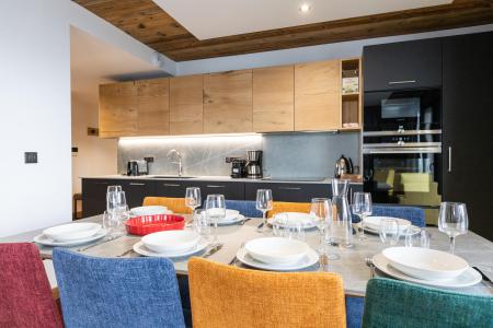 Alquiler al esquí Apartamento 3 piezas cabina para 8 personas (2) - Résidence l'Orée du Bois - La Rosière - Cocina