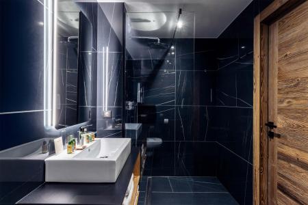 Location au ski Appartement 4 pièces cabine 10 personnes (BDT3) - Résidence L'Orée du Bois - La Rosière - Salle d'eau